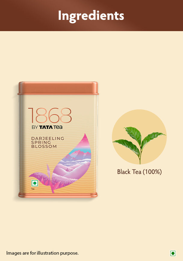 Buy Darjeeling Spring Blossom Black Tea with Refreshing Taste | 1868 by ...